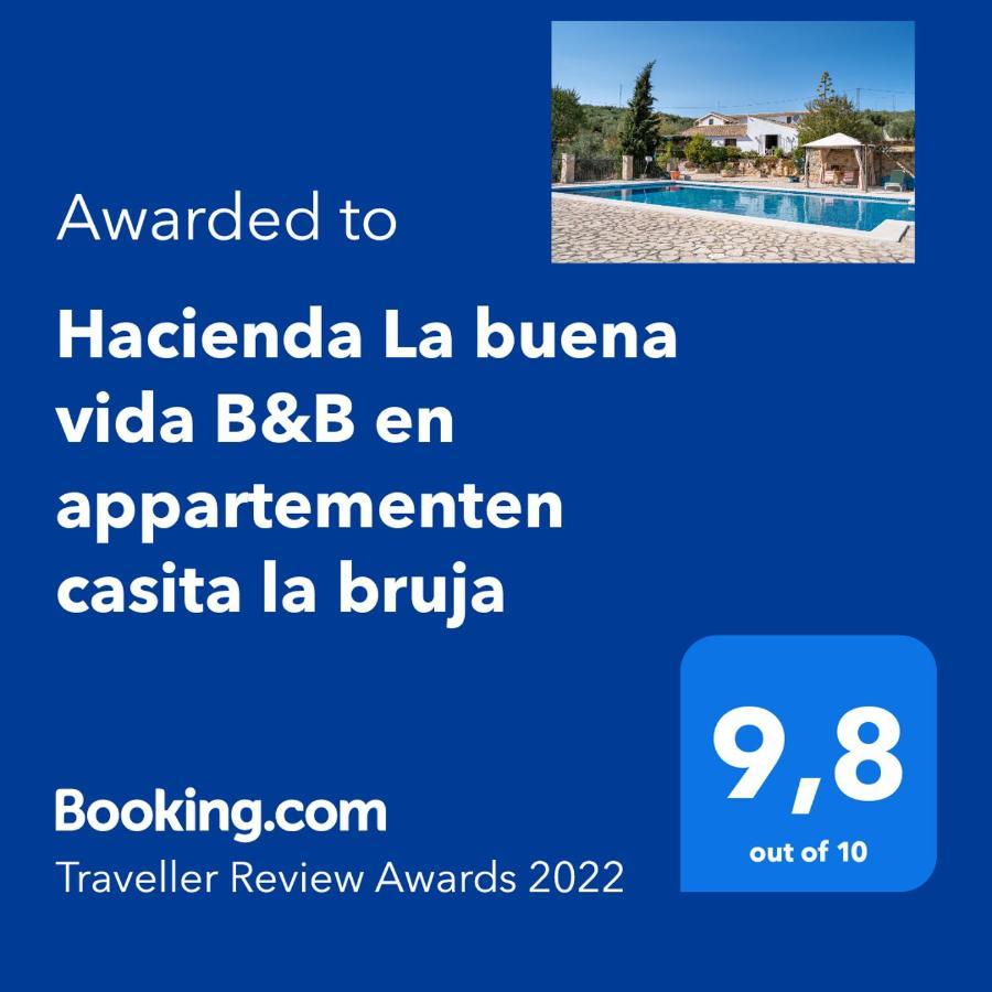 Hacienda La Buena Vida B&B En Appartementen Casita La Bruja Algarinejo المظهر الخارجي الصورة